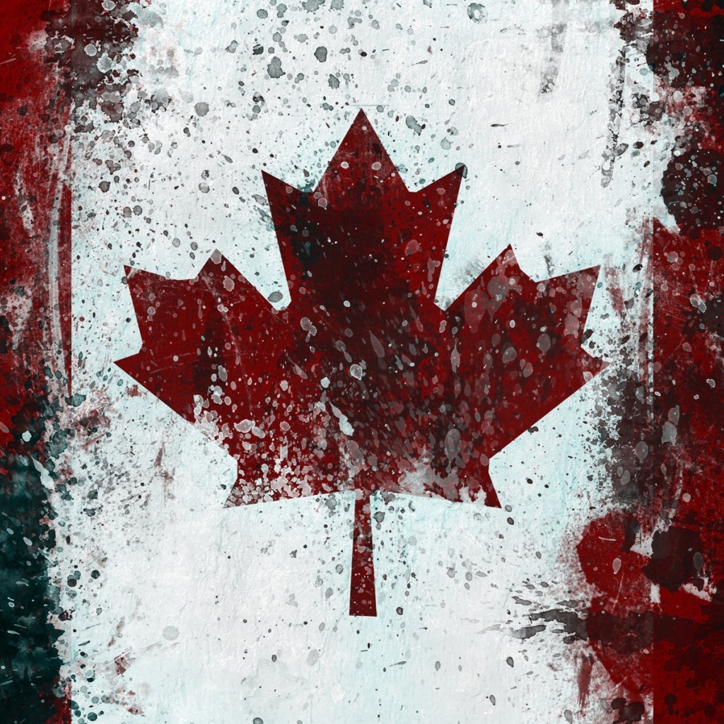 Fondo de pantalla Canada Flag 1024x1024