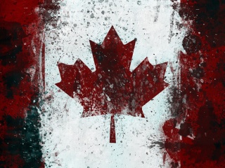 Обои Canada Flag 320x240