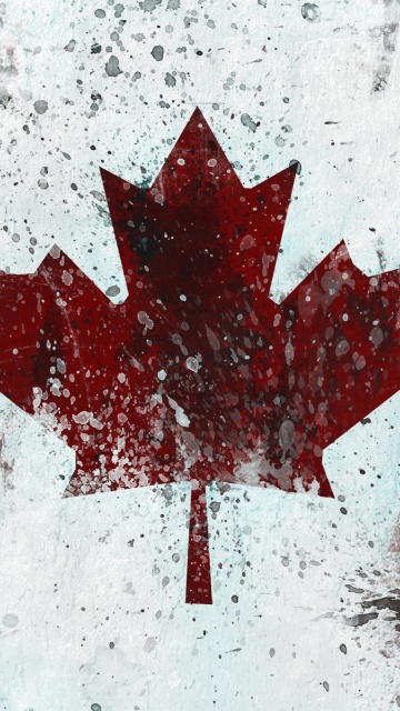 Sfondi Canada Flag 360x640