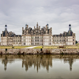Kostenloses Chateau de Chambord French Renaissance Castle Wallpaper für iPad mini 2