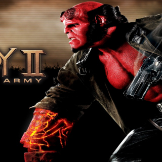 Hellboy II The Golden Army papel de parede para celular para iPad 2