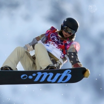 Das Kaitlyn Farrington American Snowboarder Wallpaper 208x208