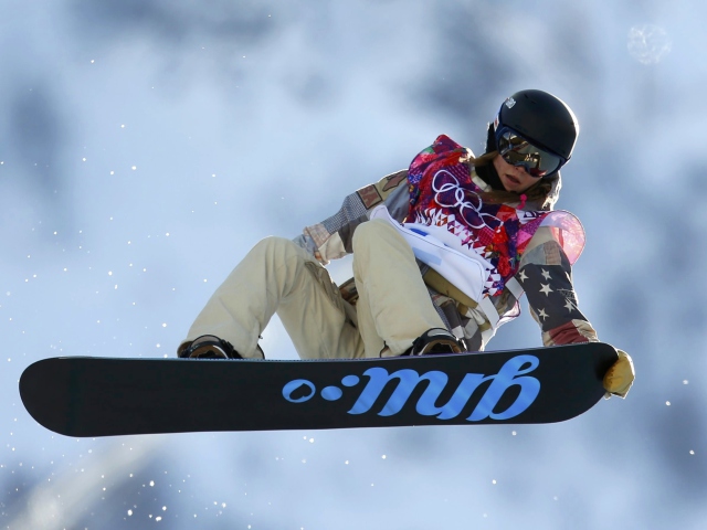 Sfondi Kaitlyn Farrington American Snowboarder 640x480