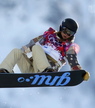 Kaitlyn Farrington American Snowboarder - Obrázkek zdarma pro 640x960