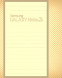 Galaxy Note 3 wallpaper 128x160