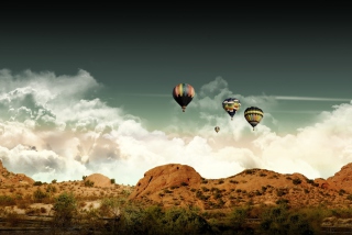 Ballons - Obrázkek zdarma pro HTC Wildfire