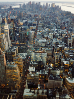 Fondo de pantalla New York Manhattan 240x320