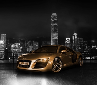 Gold And Black Luxury Audi - Obrázkek zdarma pro iPad 3