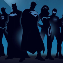 Sfondi DC Comics Superheroes 208x208