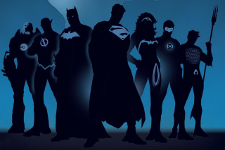 DC Comics Superheroes - Obrázkek zdarma 