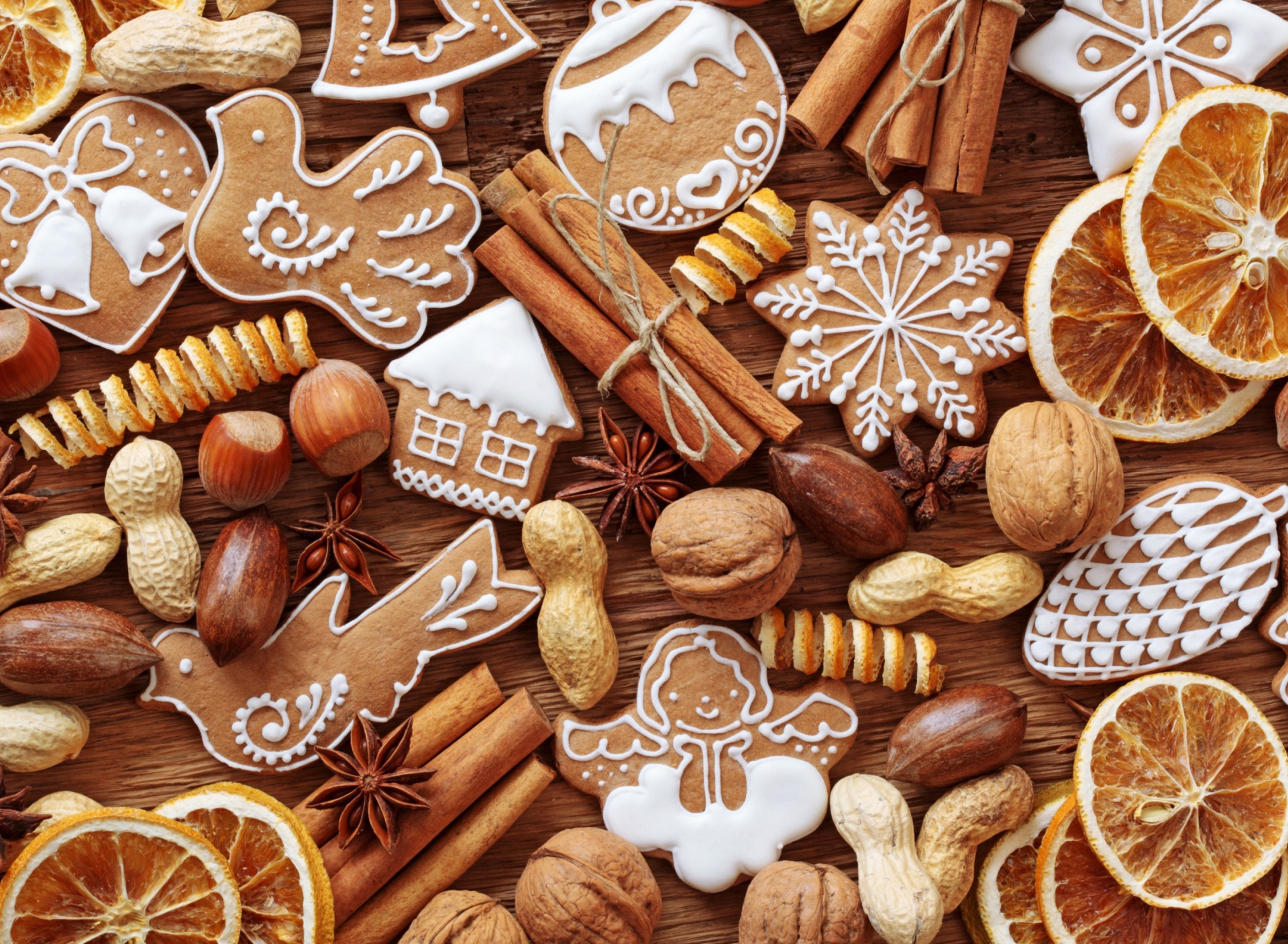 Fondo de pantalla Christmas Cookies 1920x1408