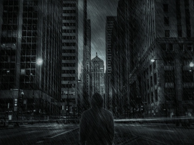 Screenshot №1 pro téma Dark City HD 640x480