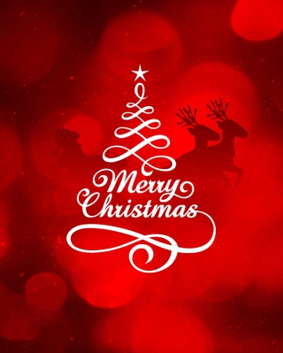 Kostenloses Merry Christmas Wallpaper für Nokia C2-02