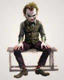 Обои The Dark Knight, Joker 128x160