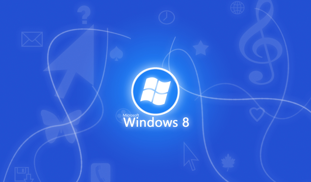 Windows 8 Style wallpaper 1024x600