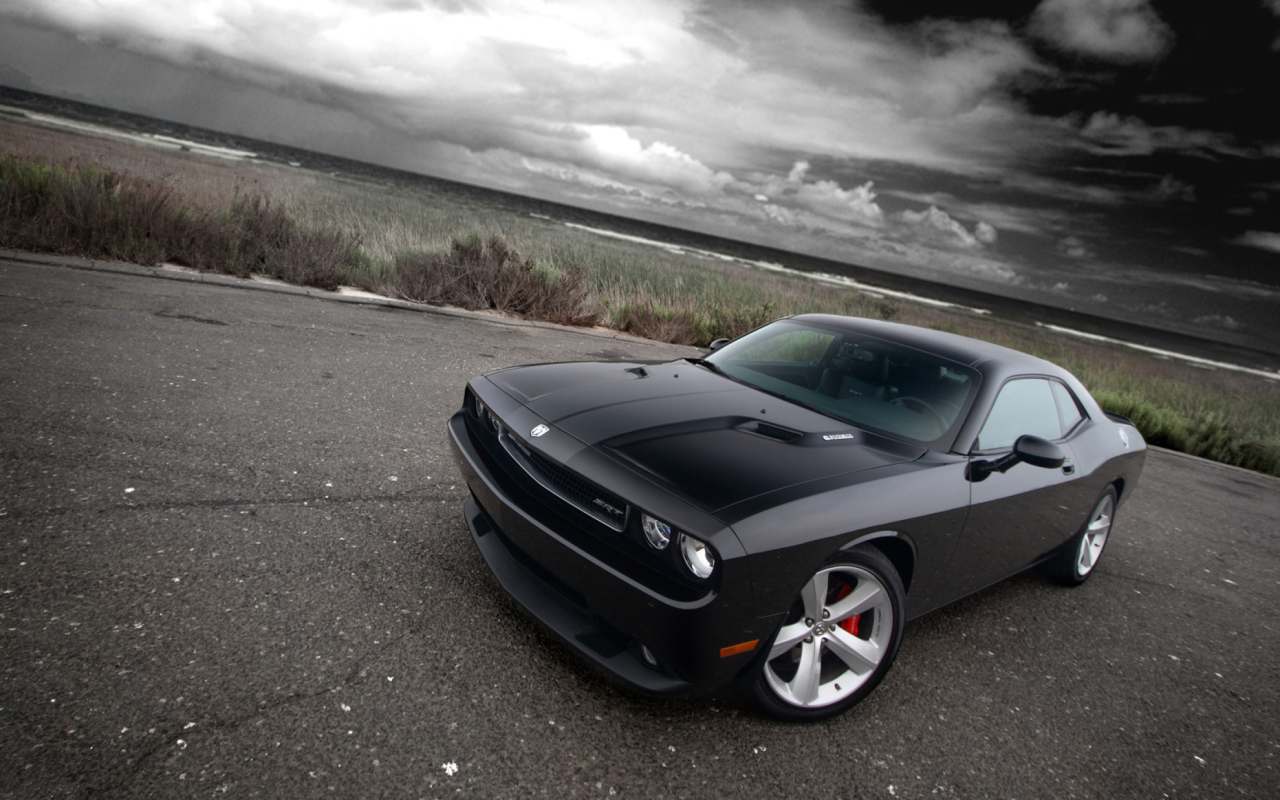 Screenshot №1 pro téma Dodge Challenger 1280x800