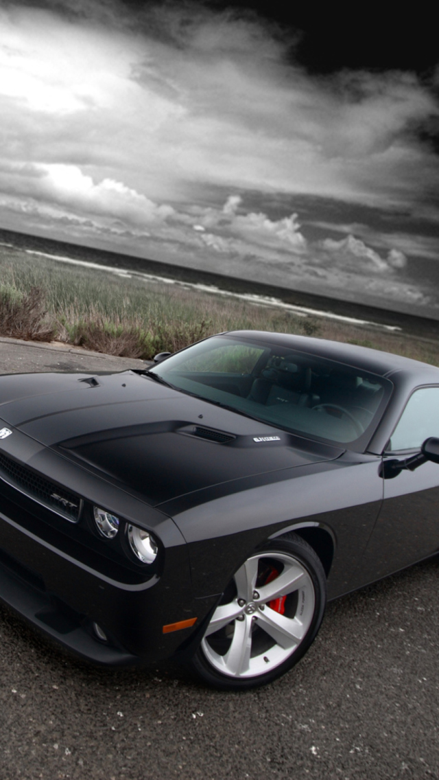 Das Dodge Challenger Wallpaper 640x1136