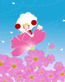 Flower Friends screenshot #1 128x160