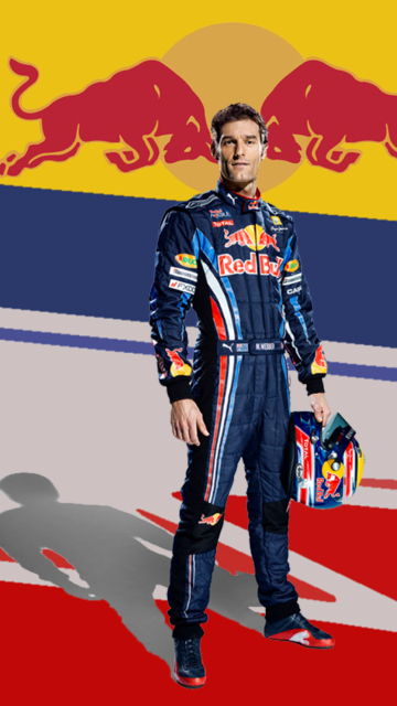 Das Sebastian Vettel Red Bull Wallpaper 360x640