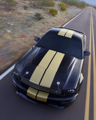 Shelby Mustang GT-H papel de parede para celular para Nokia C5-06
