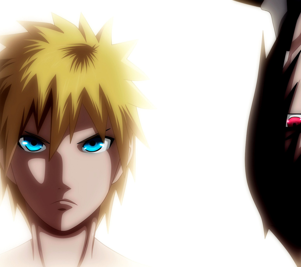 Screenshot №1 pro téma Naruto, Uchiha Sasuke and Uzumaki Naruto 960x854