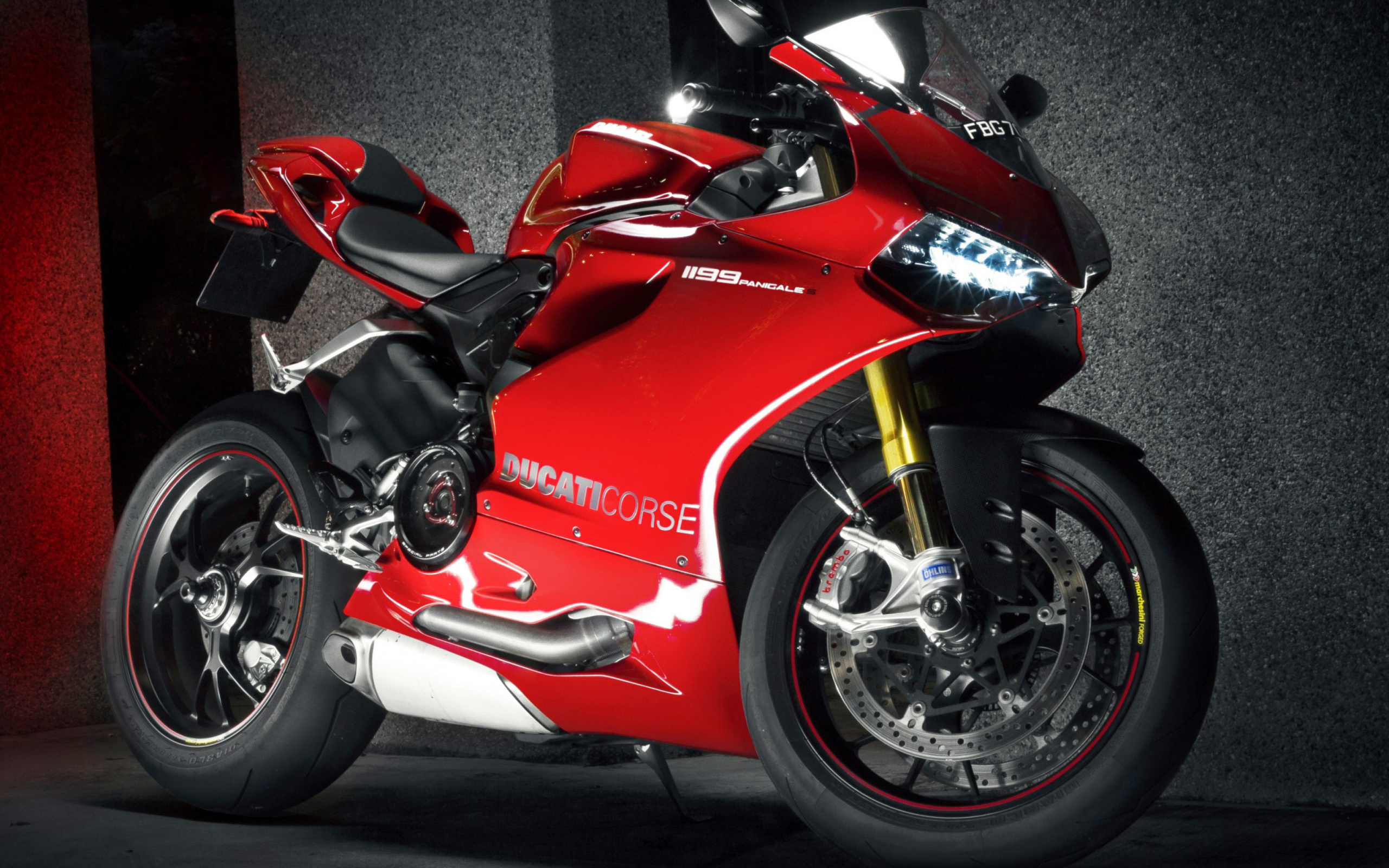 Fondo de pantalla Ducati 1199 2560x1600