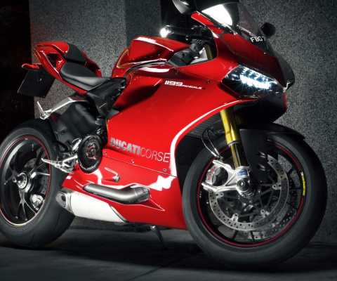 Das Ducati 1199 Wallpaper 480x400