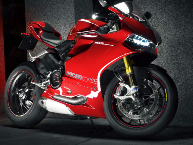 Das Ducati 1199 Wallpaper 640x480
