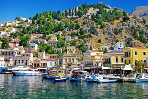 Fondo de pantalla Greece 480x320