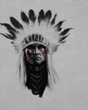Das Indian Chief Wallpaper 128x160