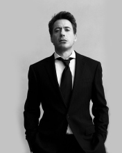 Screenshot №1 pro téma Robert Downey Junior Black Suit 176x220