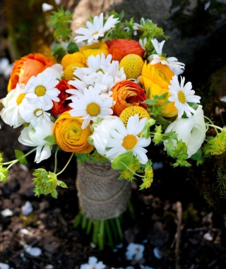 Nature Wild Bouquet Of Flowers - Obrázkek zdarma pro 640x960