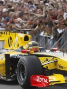 Screenshot №1 pro téma N-Gine Renault F1 Team Show, Robert Kubica 132x176