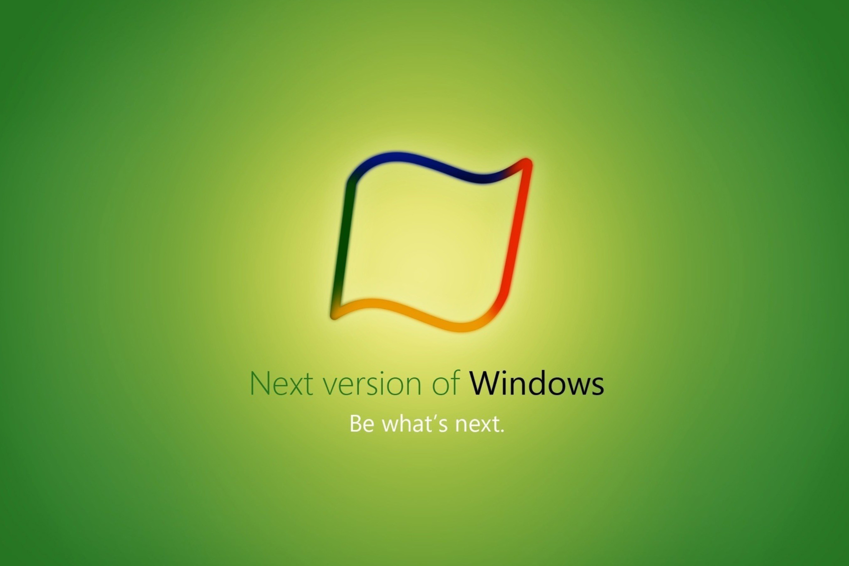 Fondo de pantalla Windows 8 Green Edition 2880x1920