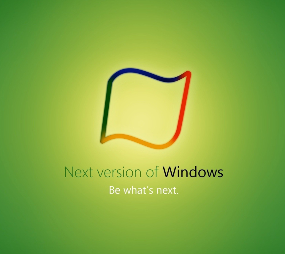 Обои Windows 8 Green Edition 960x854