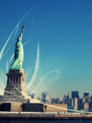 Screenshot №1 pro téma Statue Of Liberty 132x176