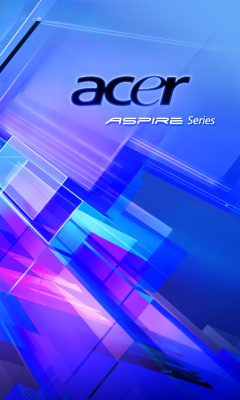 Das Acer Aspire Wallpaper 240x400