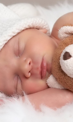 Screenshot №1 pro téma Sleeping Baby 240x400