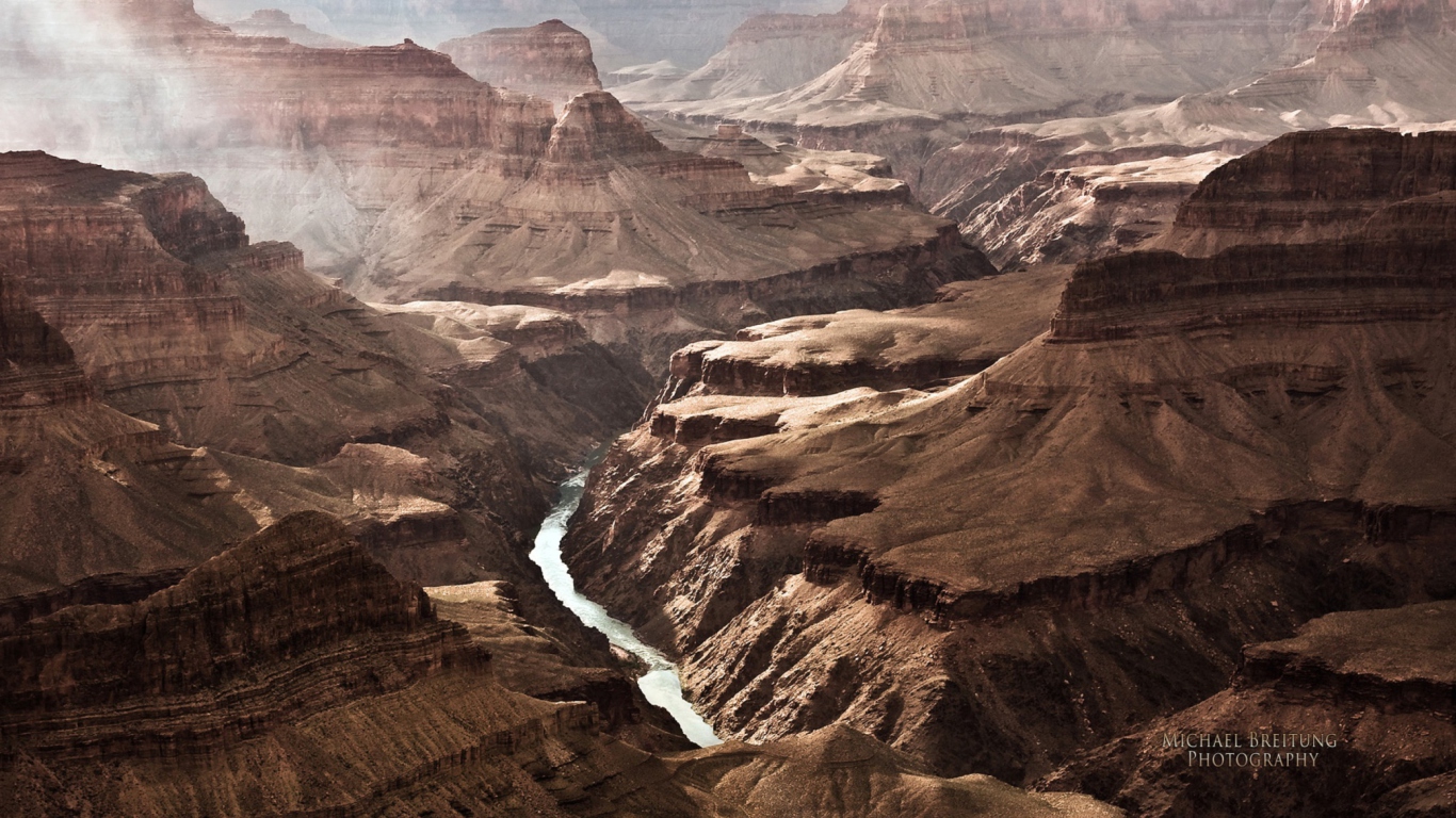 Screenshot №1 pro téma Grand Canyon Arizona 1366x768