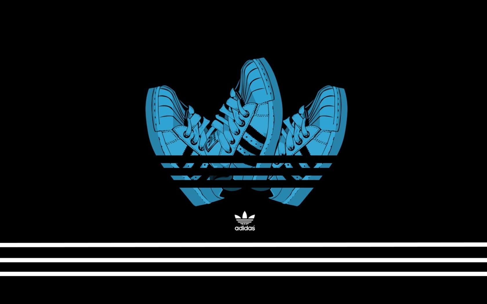Das Adidas Shoes Wallpaper 1680x1050