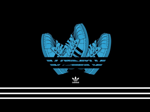 Das Adidas Shoes Wallpaper 640x480