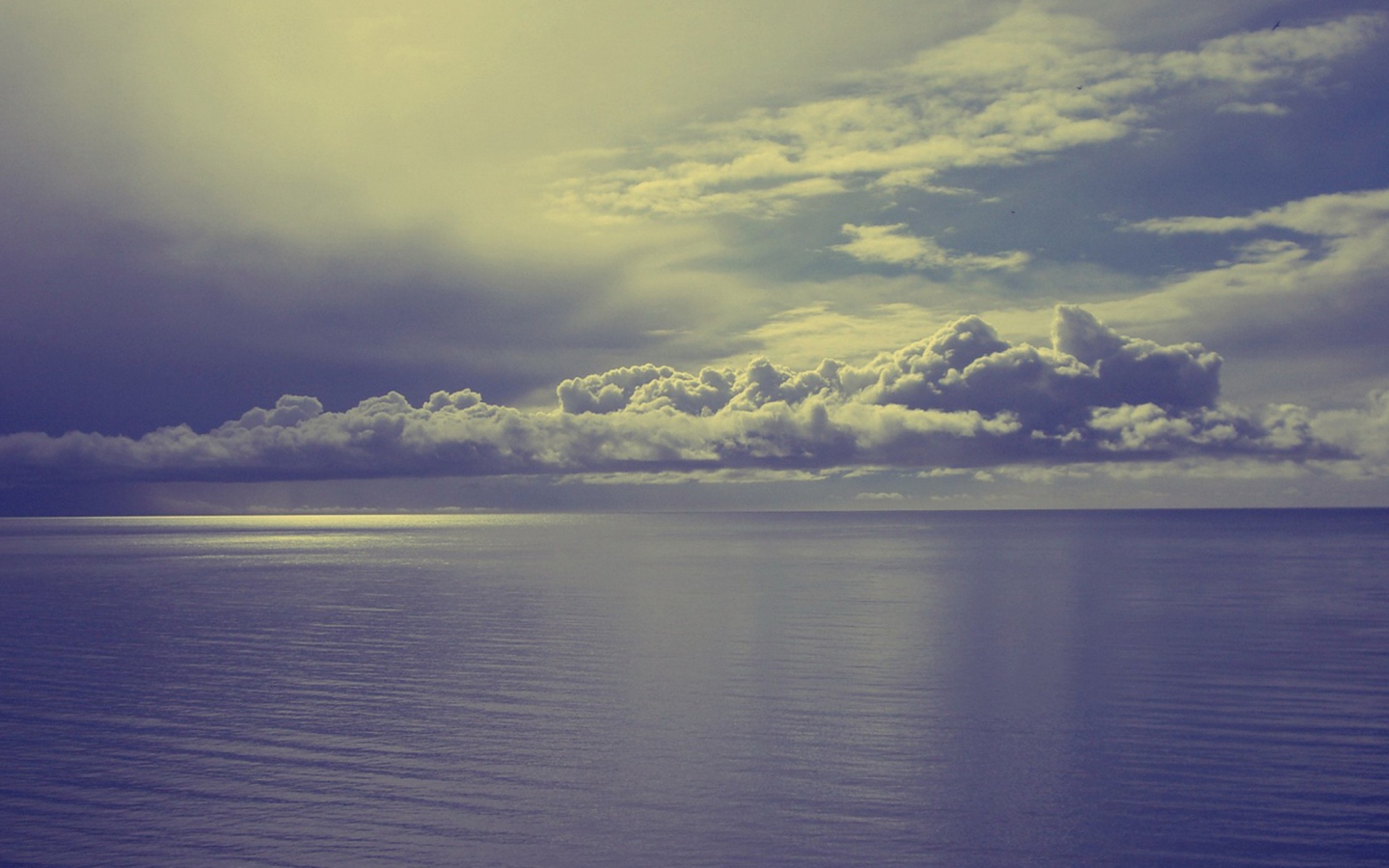 Screenshot №1 pro téma Sea And Clouds 1440x900