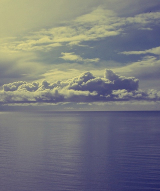 Sea And Clouds - Obrázkek zdarma pro 128x160