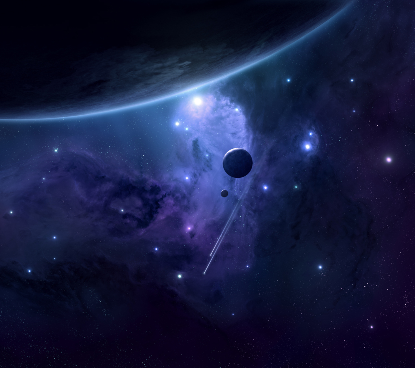Milky Way and Stars screenshot #1 1440x1280