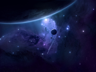 Milky Way and Stars screenshot #1 320x240