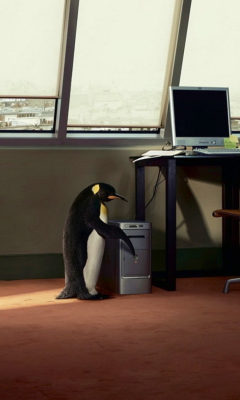 Penguin and Computer screenshot #1 240x400