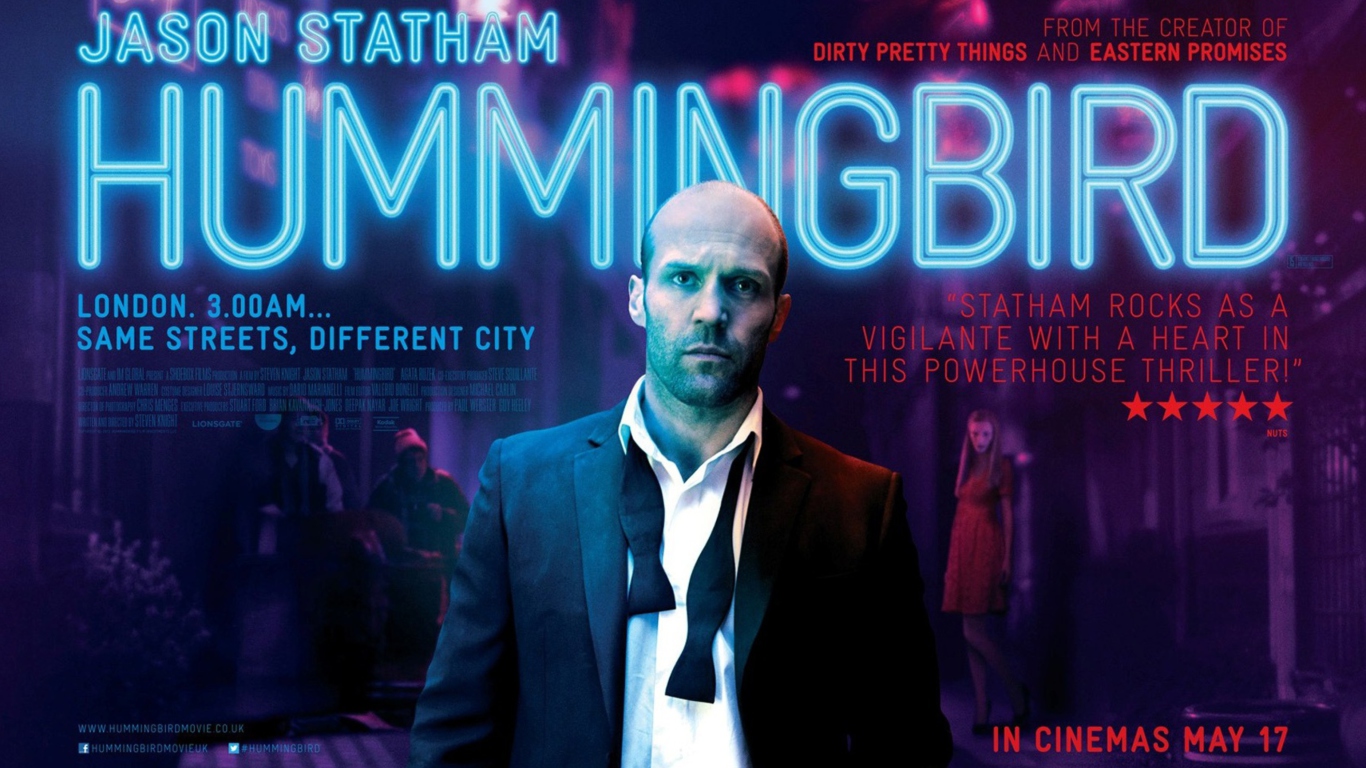 Jason Statham Hummingbird Movie wallpaper 1366x768