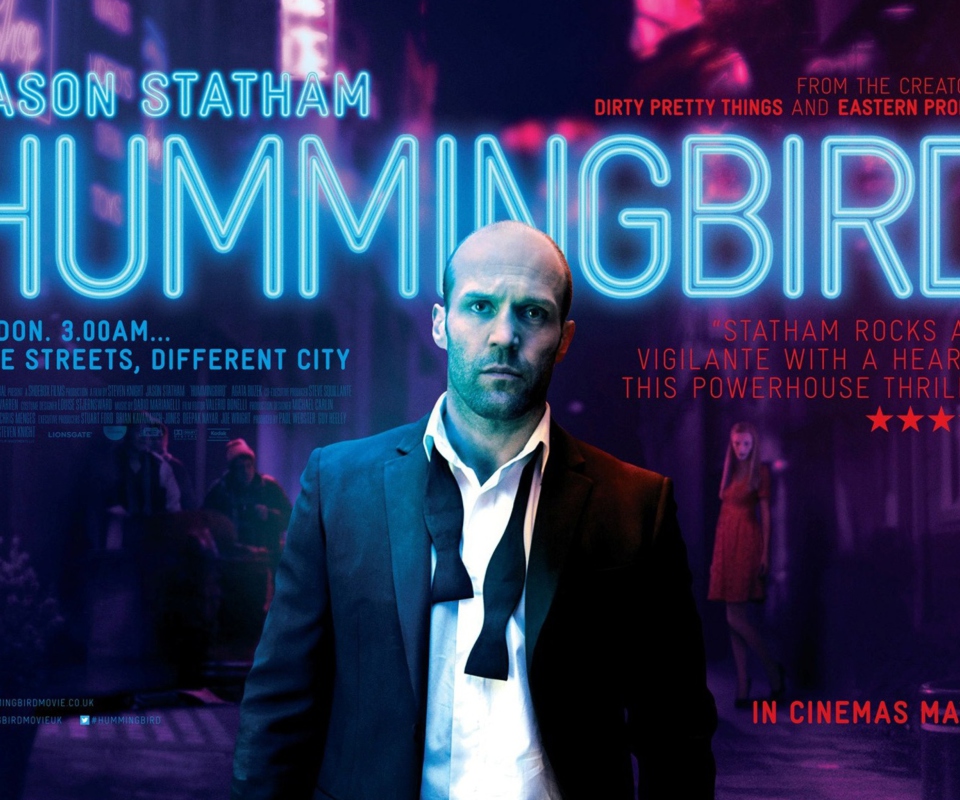 Fondo de pantalla Jason Statham Hummingbird Movie 960x800