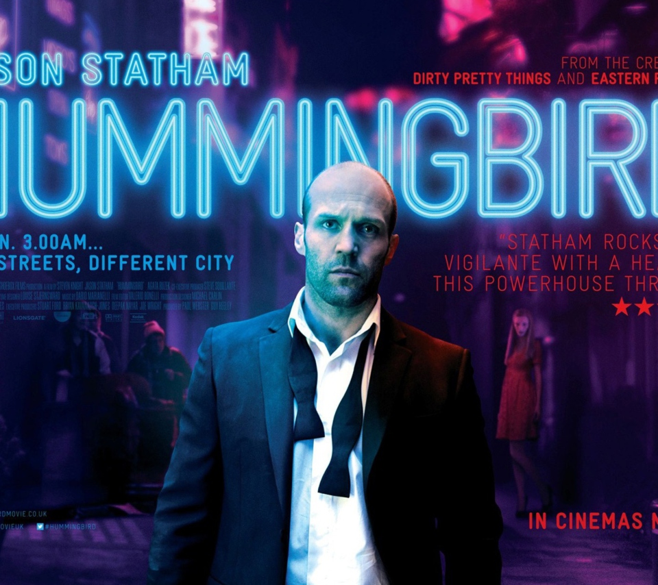 Fondo de pantalla Jason Statham Hummingbird Movie 960x854