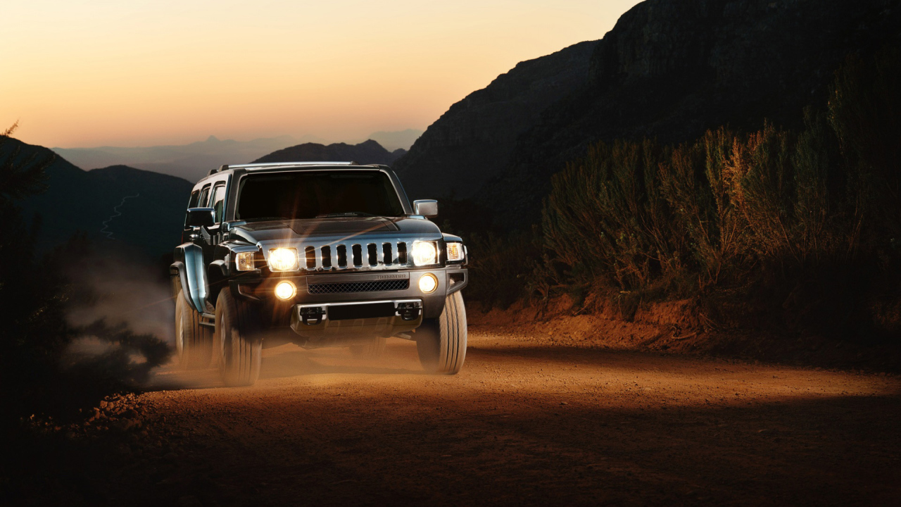 Hummer H3 wallpaper 1280x720